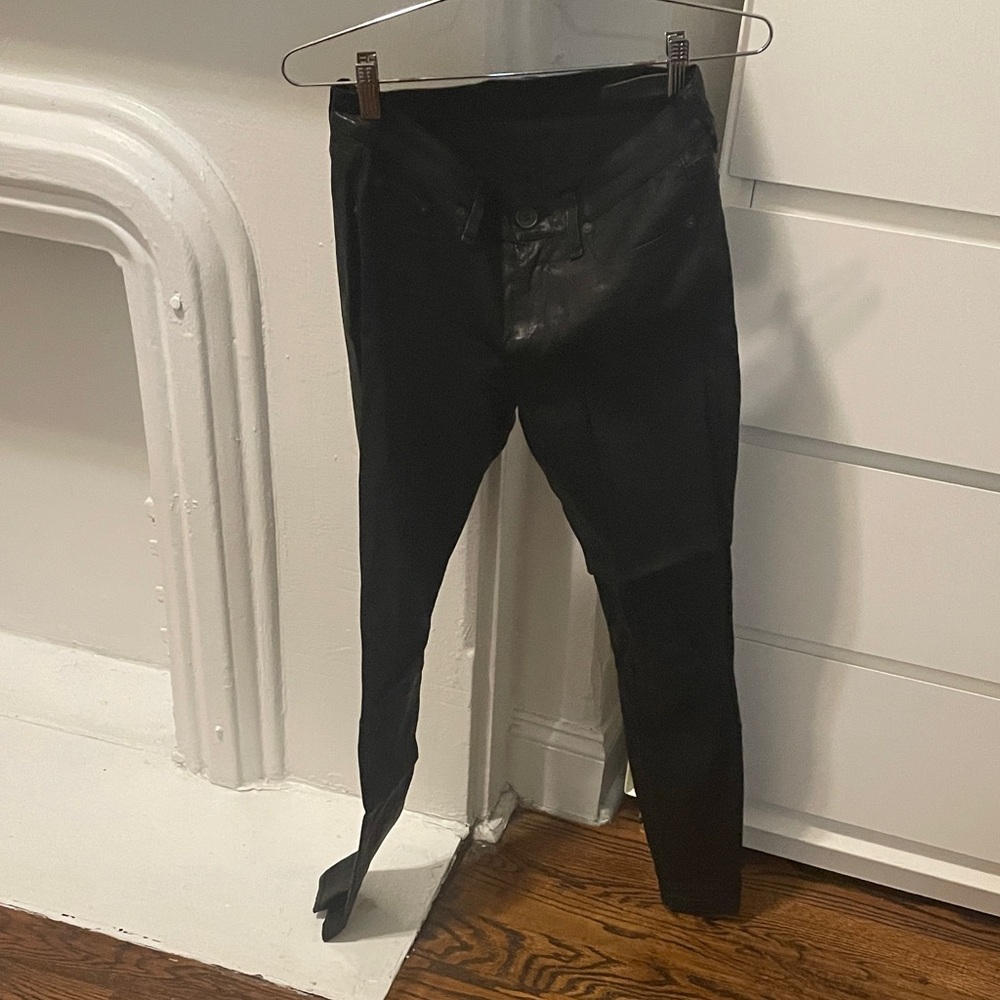 Black Leather Pants rag and bone